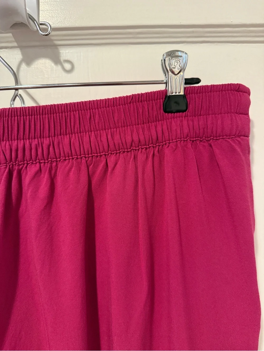 Old Navy Raspberry Wide-Leg Pull On Knit Pants Size Large - Picture 4 of 7